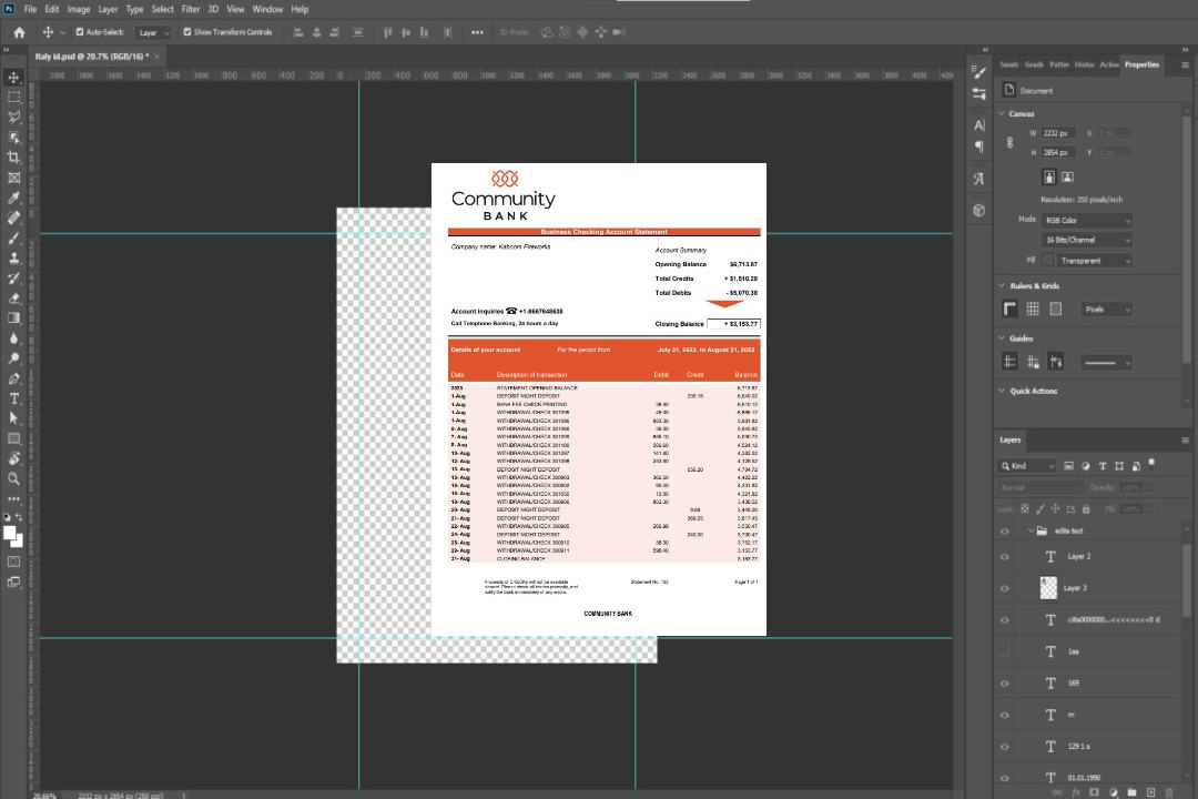 Modèle Word et PDF de déclaration commerciale de la banque communautaire template Modèle Word et PDF de déclaration commerciale de la banque communautaire template